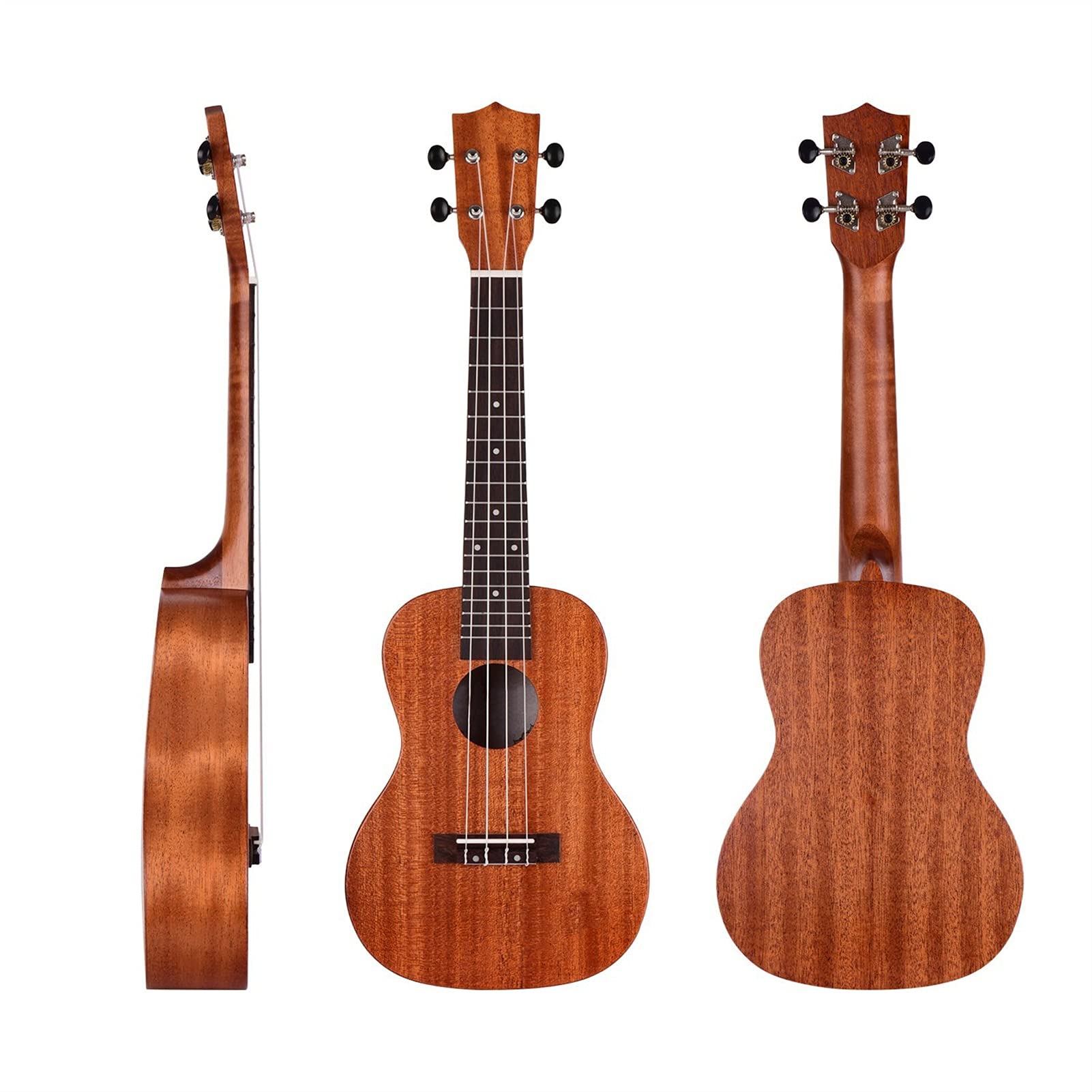 Ukulele koncertowe Początkujący Ukulele 23- calowy Koncert Ukulele Mahogany Wood Hawaii Gitara Dla Początkujących I Profesjonalnych Graczy Ukulele Pełny Zestaw