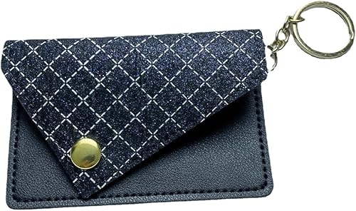 Vista 10 de Pastillero anticonceptivo Check Negro Blanco Sobre Forma Llavero (Check Negro/Blanco)