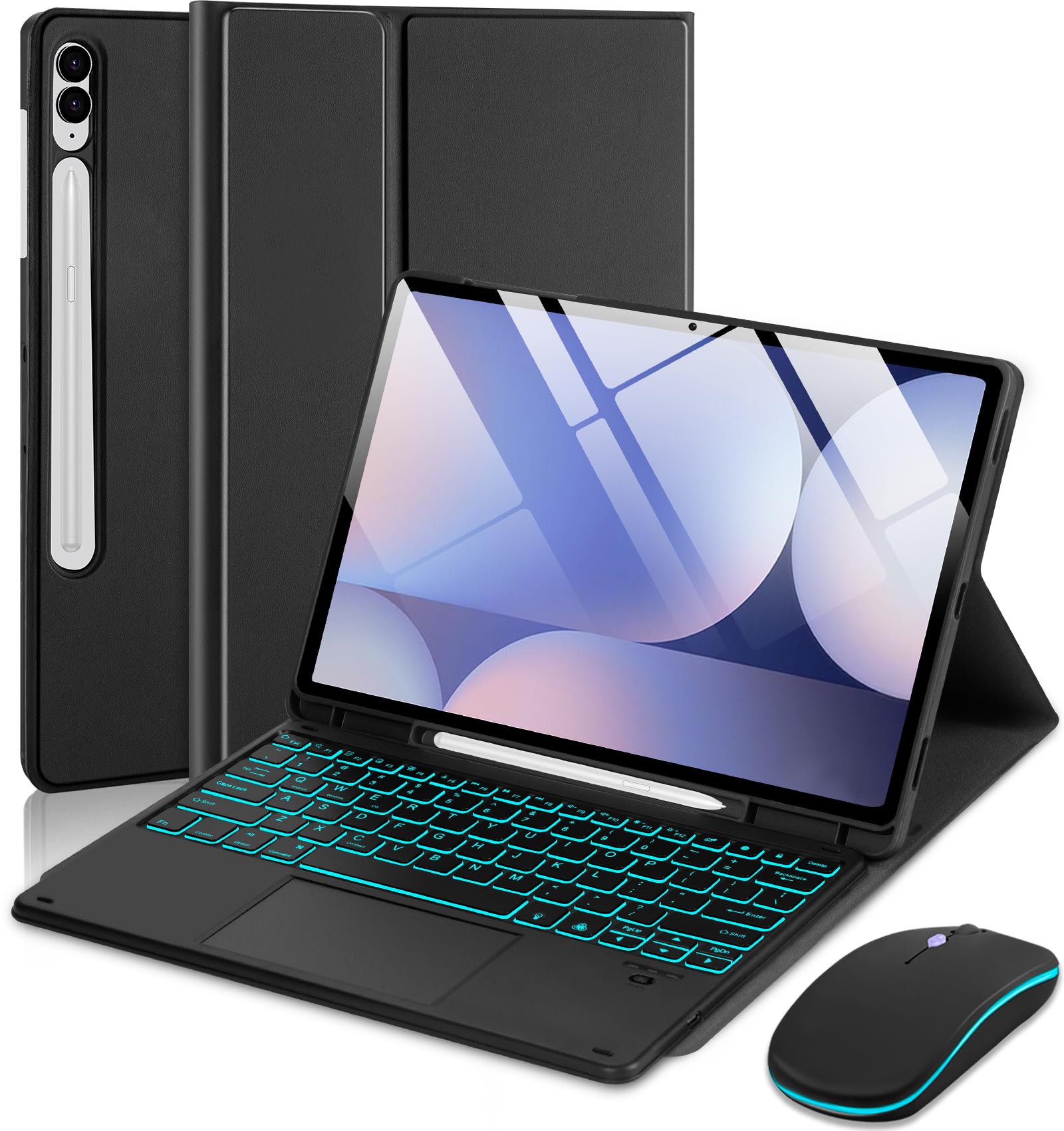 EAMPANG Case with Trackpad Keyboard Mouse for Samsung Galaxy Tab S10+ Plus