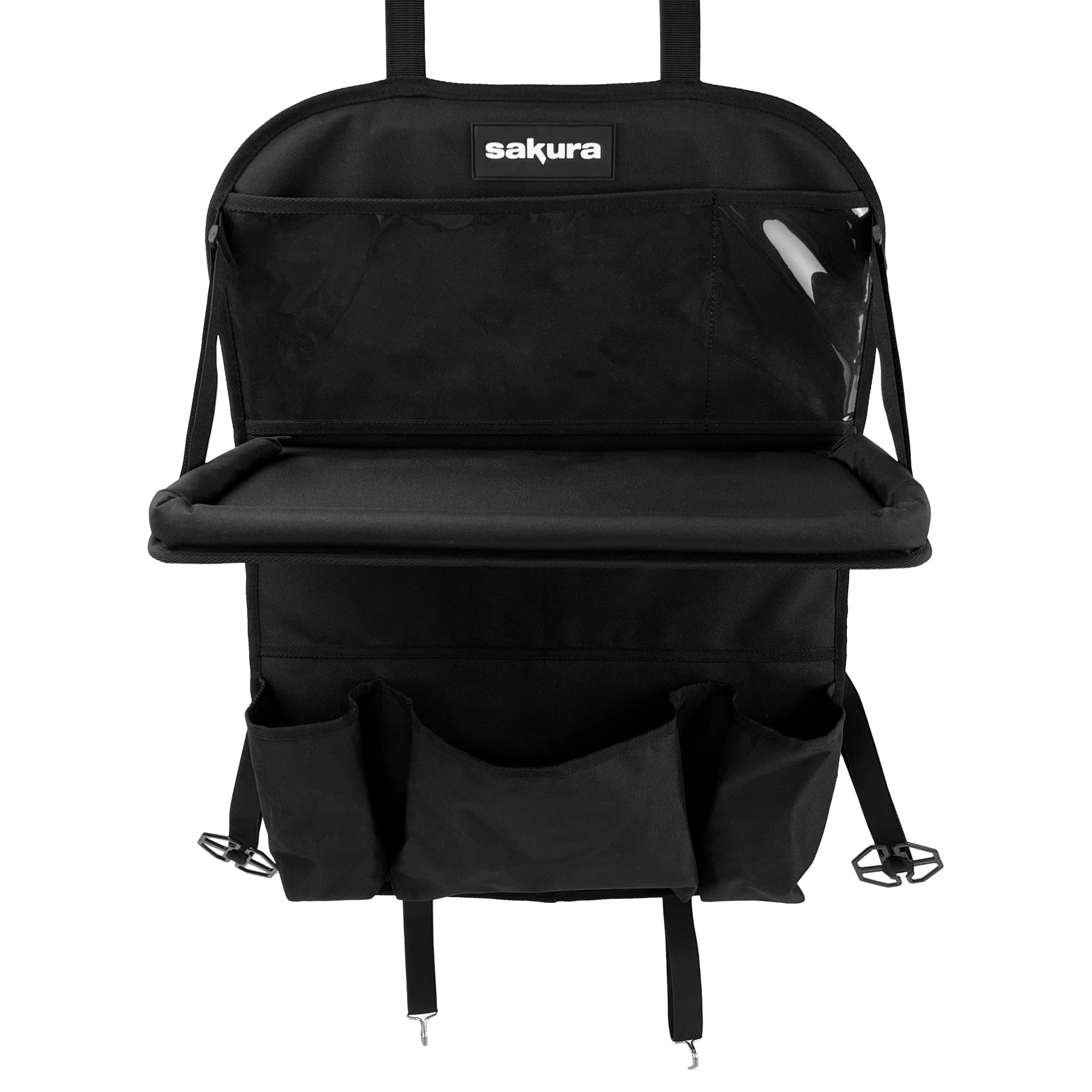 Sakura Car Essentials Backseat Car Organiser, Black - Image 2
