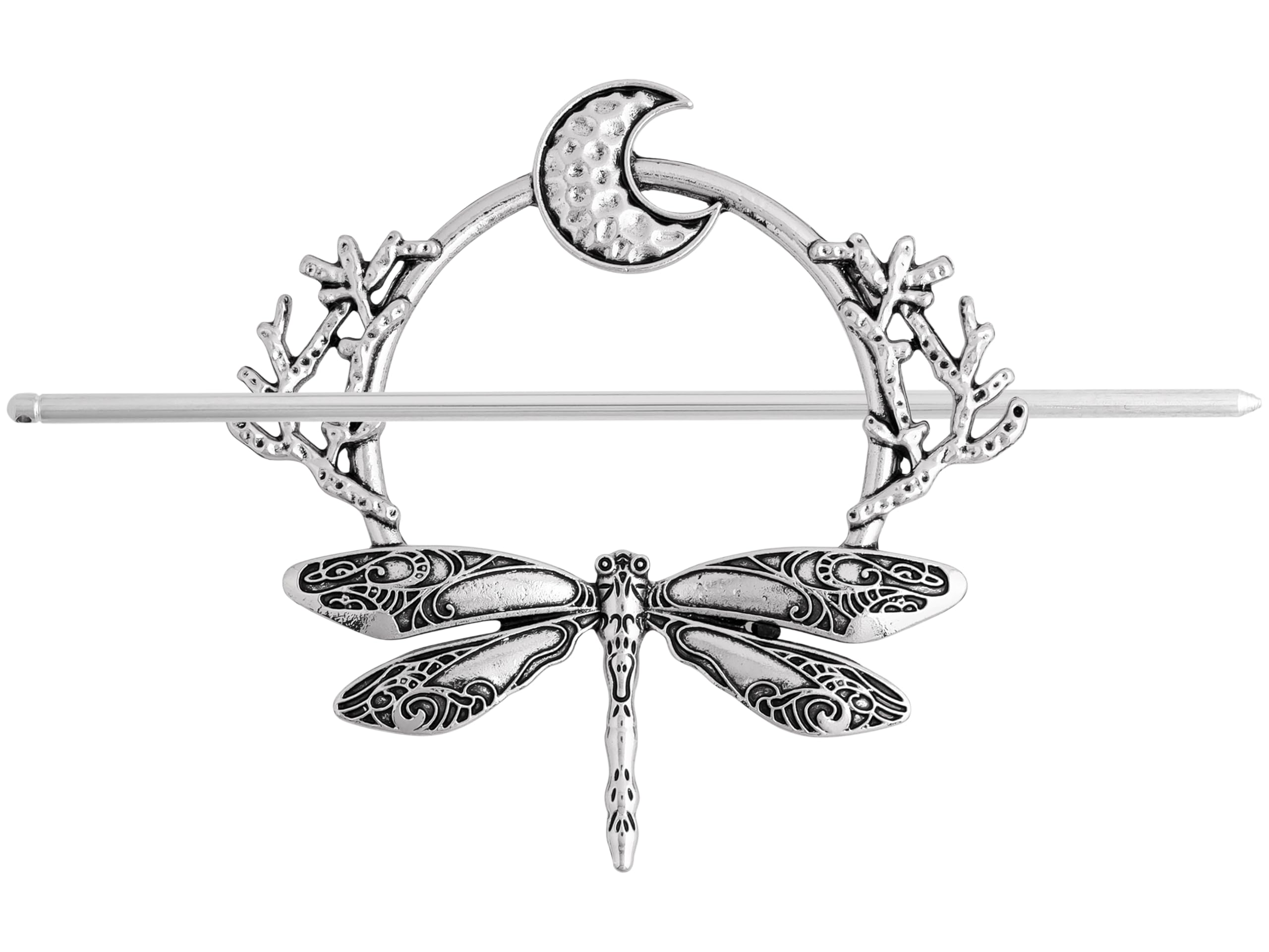 Dragonfly and Moon Hair Pin NWT Dragonfly Moon Hair Pin - Etsy UK main image 2