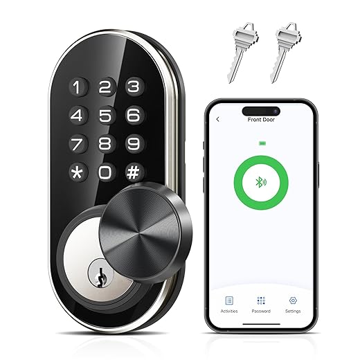 Smart Keyless Entry Door Lock with App - $59.99