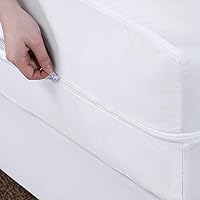 Vista 8 de Guardmax Zippered Mattress Encasement - California King Size - 100% Waterproof Mattress Protector - Bed Bug Mattress Cover Protects Against Bed