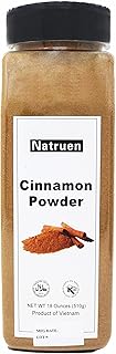 Sponsored Ad - Natruen Ground Cinnamon Powder 18 Ounces, Strong Aroma Cassia Cinnamon Powder Perfect for Baking, Cooking, ...
