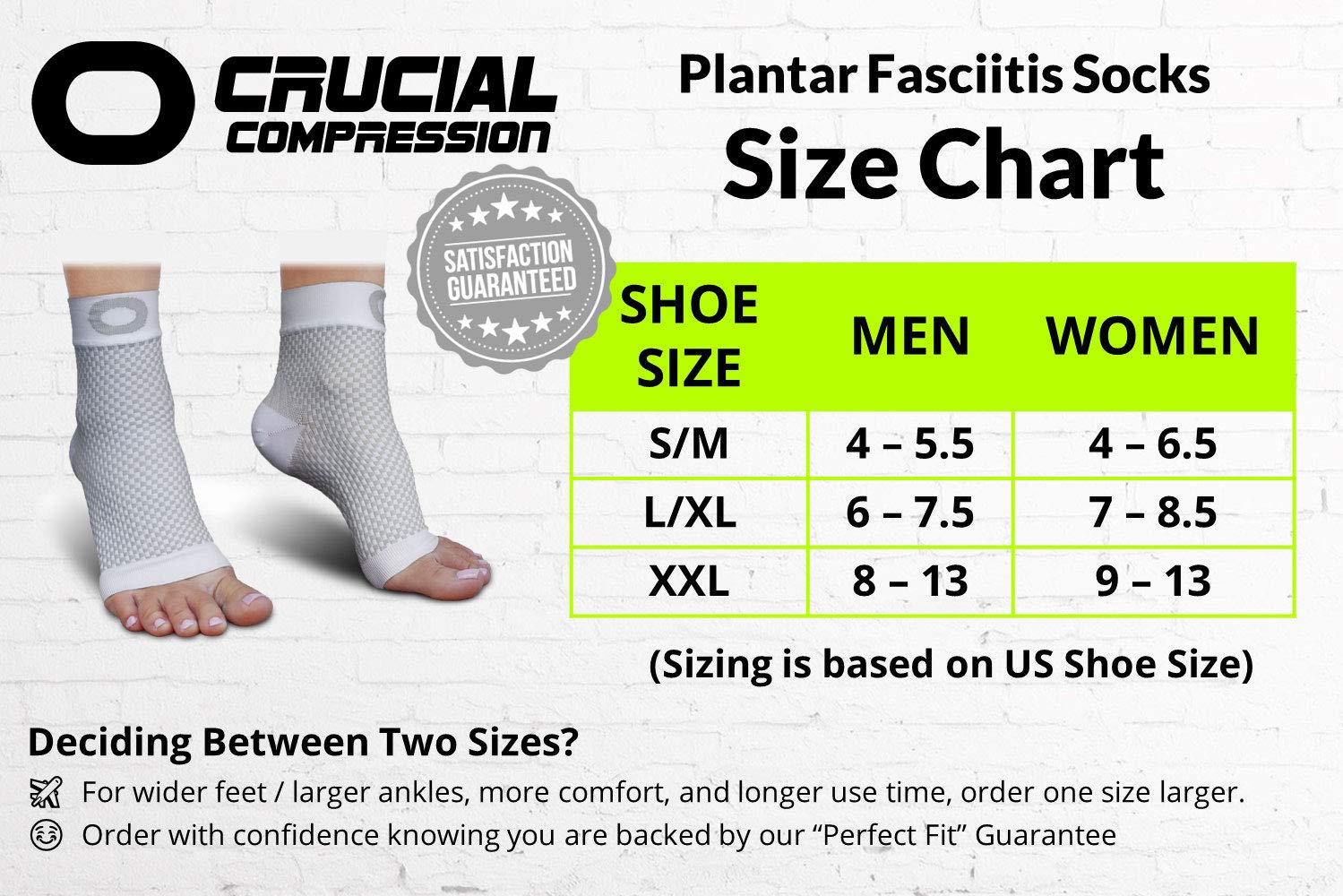 Plantar Fasciitis Socks with Arch Support for Men Women Best Ankle  Compression Socks for Foot and Heel Pain Relief Better Than Night Splint