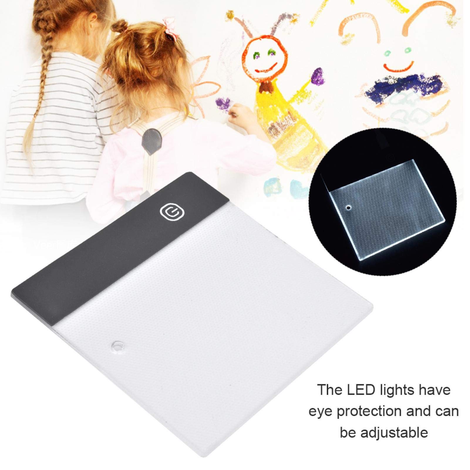 Flipbook Starter Kit, Kit Flipbook, Lavagna Led Da Disegno a Mano, Tracciante Scatola Luminosa a Led, Scheda Tablet Con Luce Led Regolabile Con Alimentazione Usb, Kit Iniziale Per Flipbook(USB)