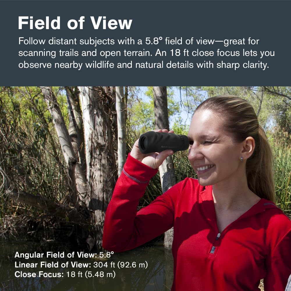 Celestron – Nature 10x25 Monocular – Ideal for Hiking and Wildlife Viewing – Multi-Coated Optics – 25mm Objective Lens – BaK-4 Prism –Twist-Up Eyecup – Waterproof & Fogproof - Image 5