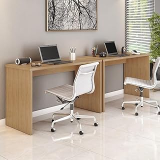 Kit 2 Escrivaninhas Gávea Office 127cm Freijó