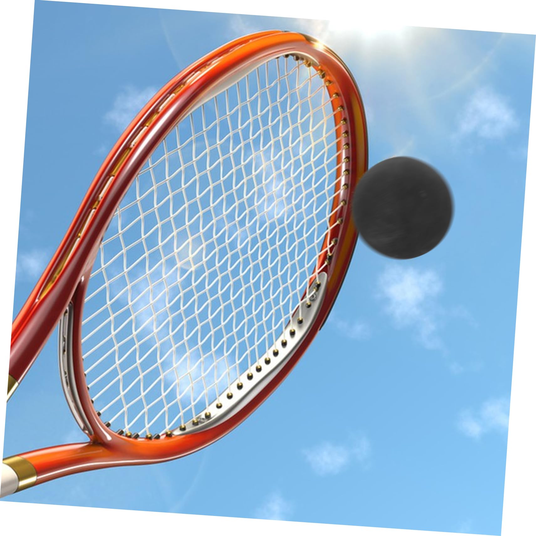 Generisch 4 StüCk Mini-Bounce-BäLle Aus Gummi 2.17In Hohler Reaktionstrainingsball FüR Hand-Auge-Koordination Indoor Und Outdoor Trainingskugeln