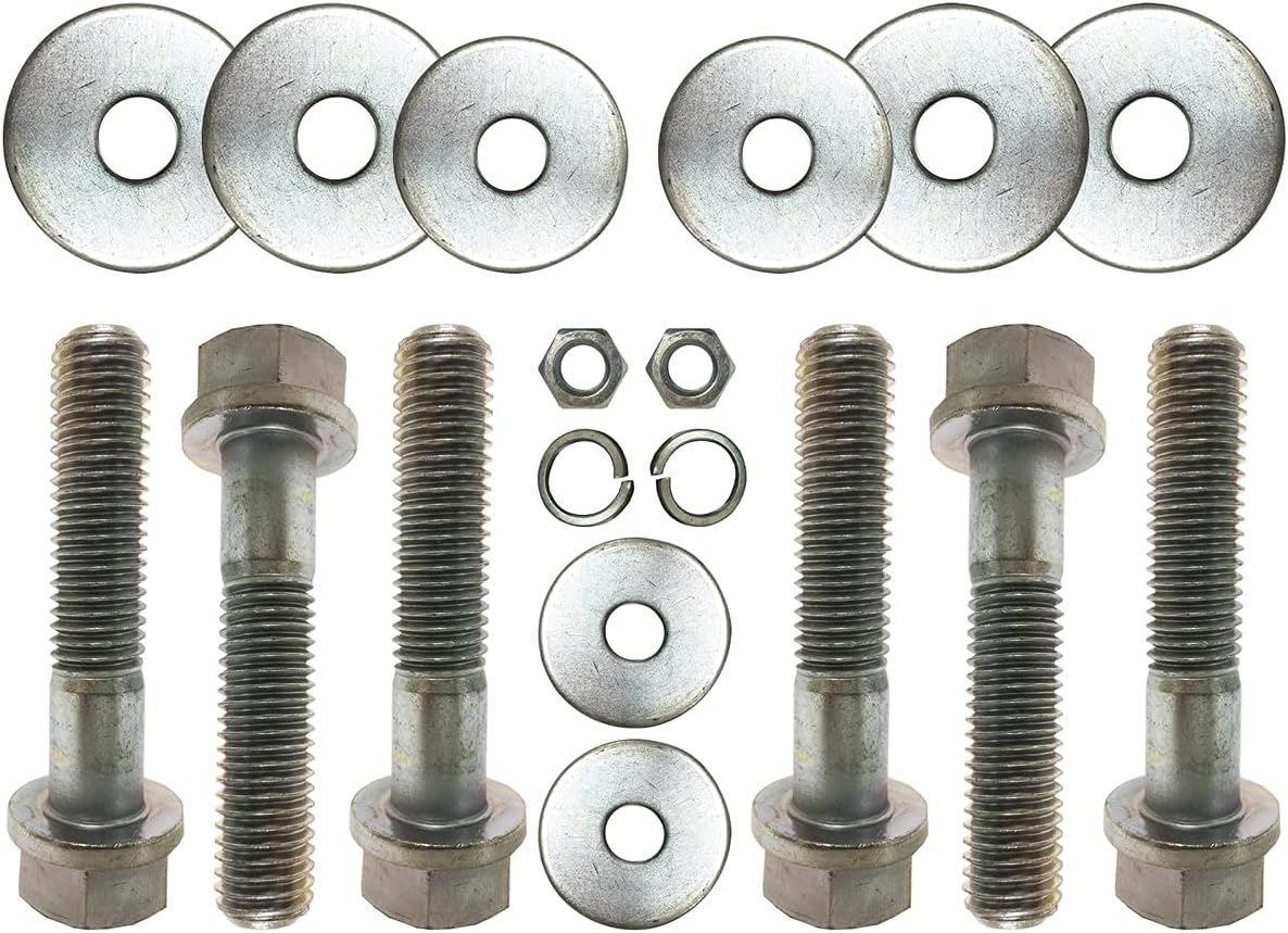 Body Mount OE Style Rubber Bushing and Hardware Kit Compatible with Camaro 1973-1981