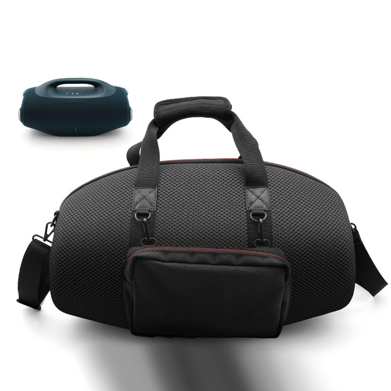 Harte Reisetasche Aufbewahrungstasche Schutzbeutel Tragetasche Für Boombox 4 Lautsprecher Eva Hartlautsprecherabdeckung