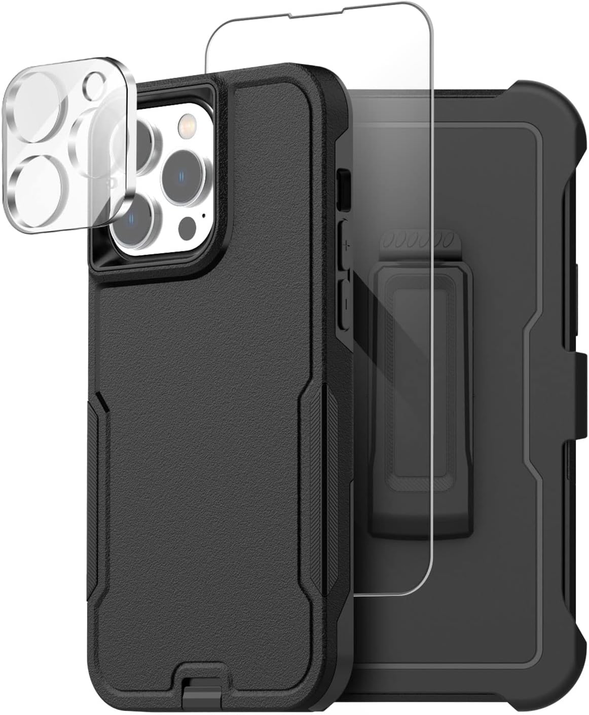 AICase for iPhone 14 Pro Max Case with Glass Screen