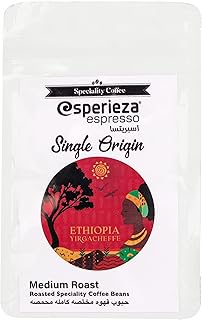 حبوب قهوة يرجاتشيف اثيوبيا سبيشاليتي من اسبريزا - 250 جرام أمل كيس