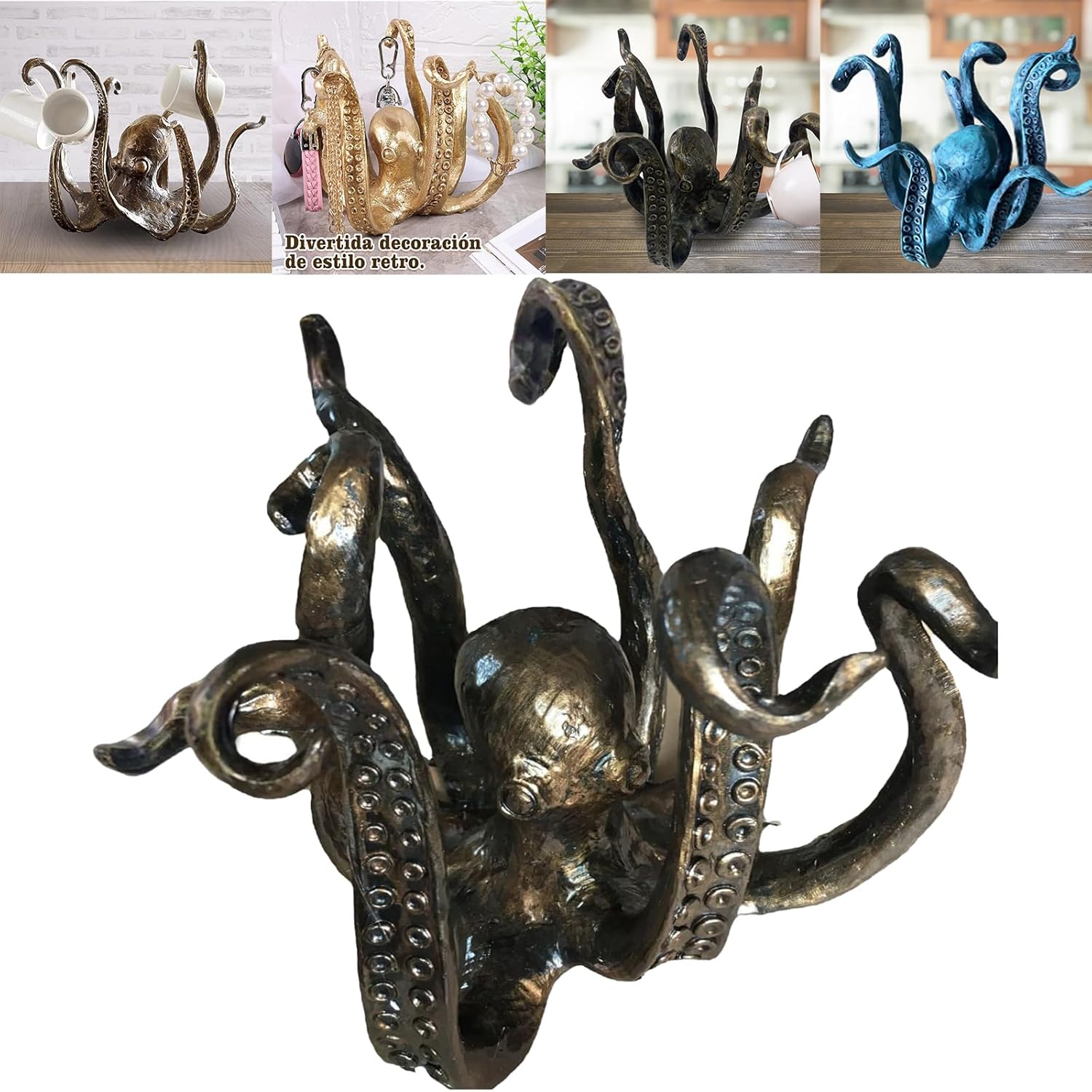 Lyxyreo Octopus Mug Holder Octopus Coffee Mug Holder for