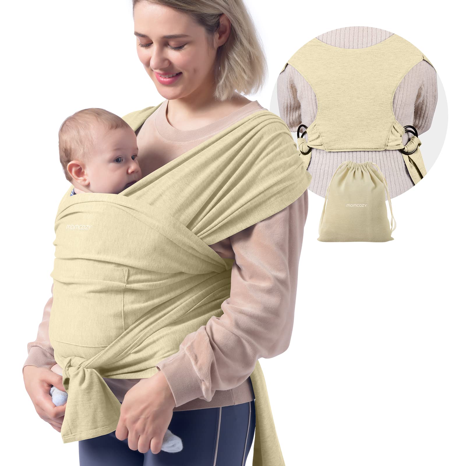 Buy Momcozy Baby Wrap Carrier Slings, Infant Carrier Slings for Newborn