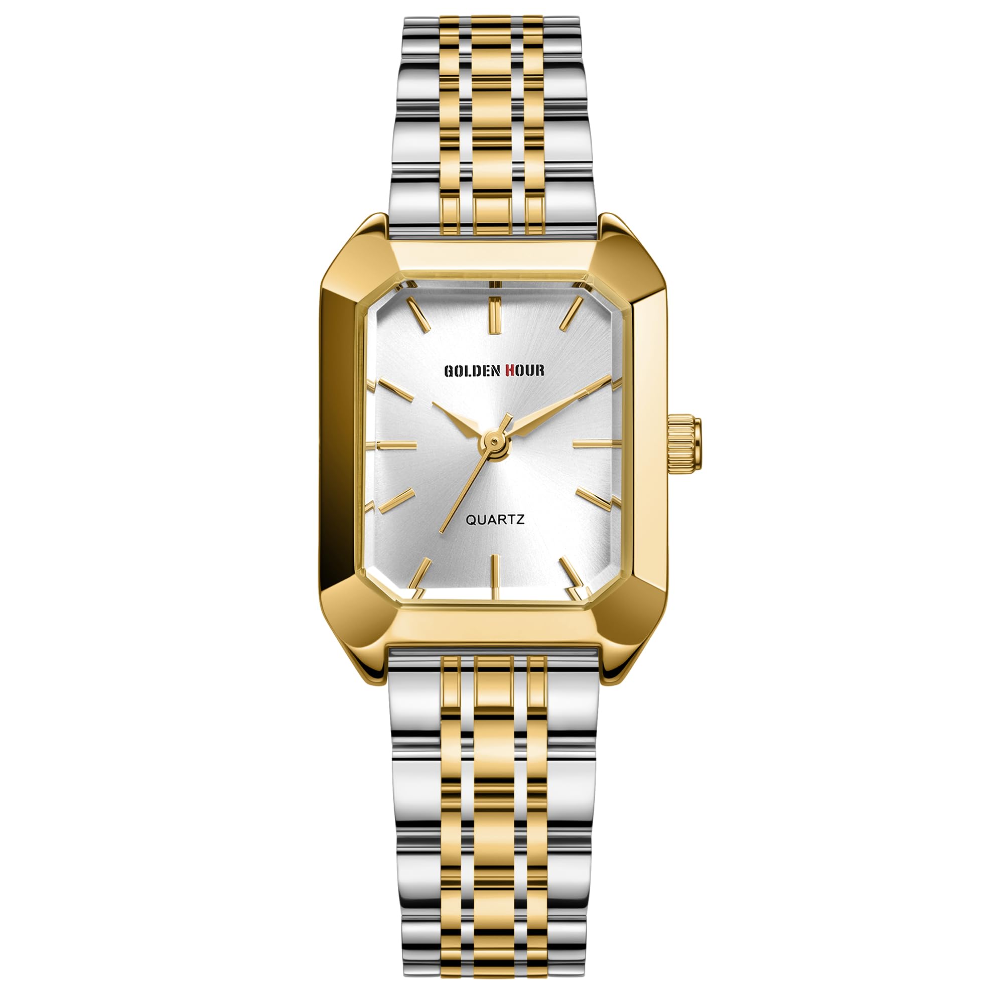 Montre Femme Vintage Or Ovale - Boîtier 20 Mm - Bracelet Métal Réglable - Étanche - Style Décontracté Ou Habillé