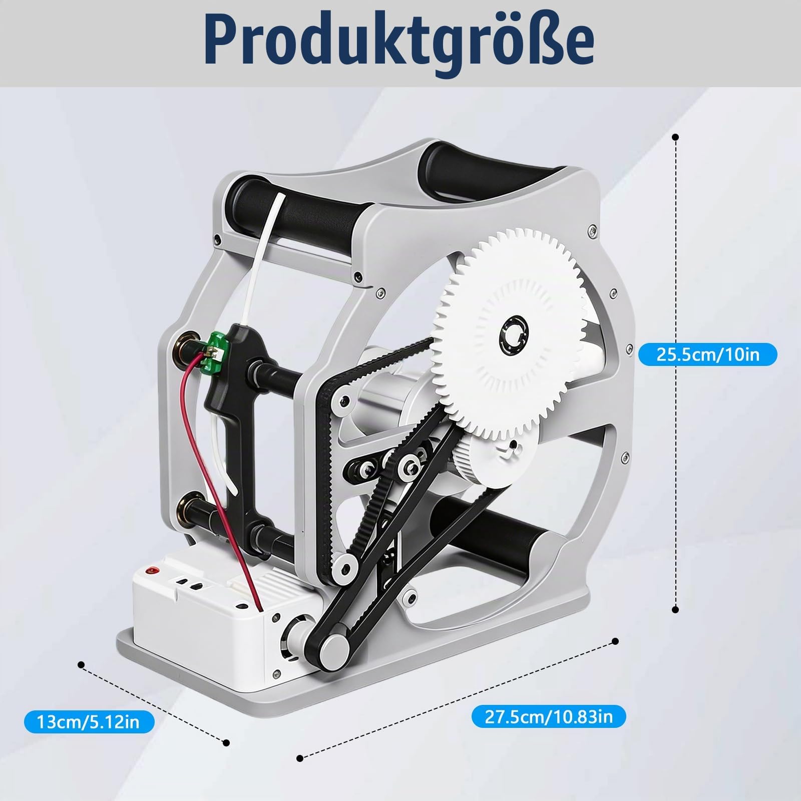 3D Industrial Filament Respooler, Elektrischer Filament Spulenwickler Mit Intelligenter Start Und Stoppfunktion für 1kg Spulen Sauberes Verwicklungsfreies Aufwickeln für PLA PETG ABS TPU Nylon