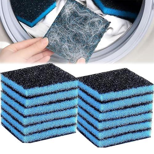 Paryou Pet Hair Remover for Laundry, Reusable Lint Catcher, 100 x 110 x 20 mm, Removes Pet Hair, Lint and Dandruff