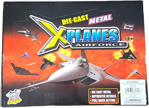 Miniatura 8 de Modelos de bombardero Stealth Cast (4.25"-5.25") SR-71 Blackbird, F-22 Raptor, F-117 Nighthawk, B2 Bomber (B2 Bomber)