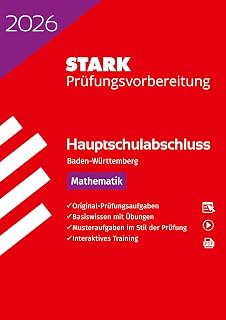 STARK Mathematik - Hauptschulabschluss 2026 BW - Prüfungsvorbereitung (Abschlussprüfungen)