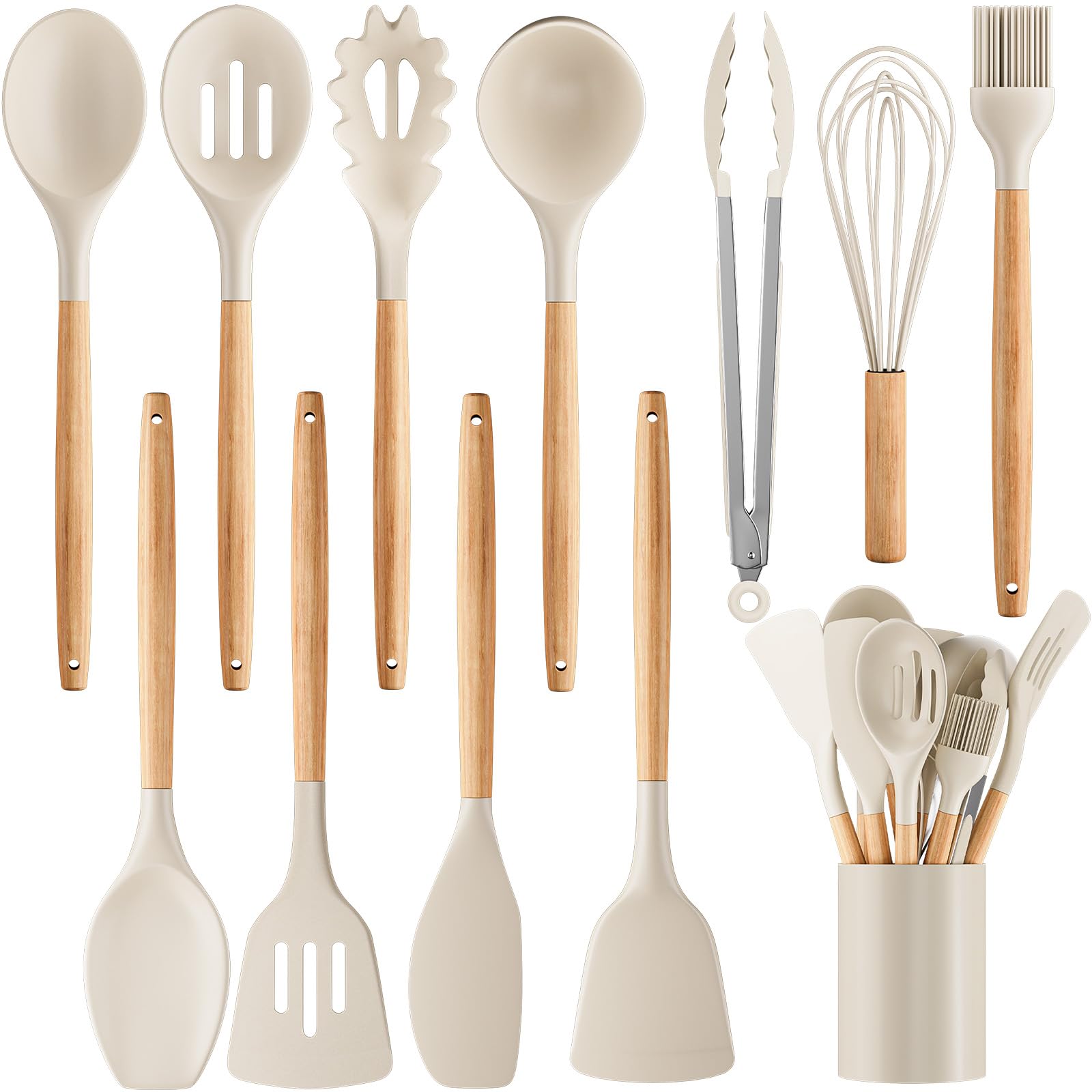 Silicone Cooking Utensil Set - 12 Piece -1