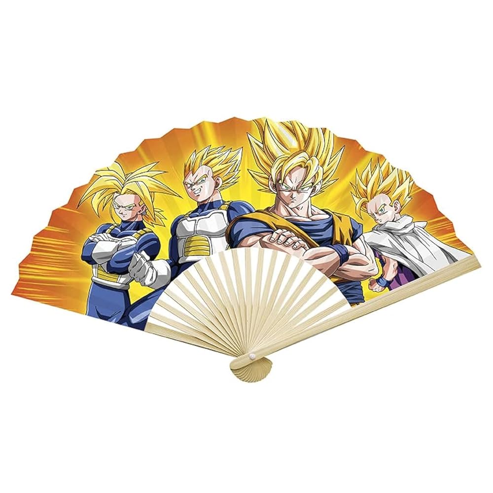 Dragon ball fan Amazon.com: ABYSTYLE - Dragon Ball Super Saiyans Fan : Home