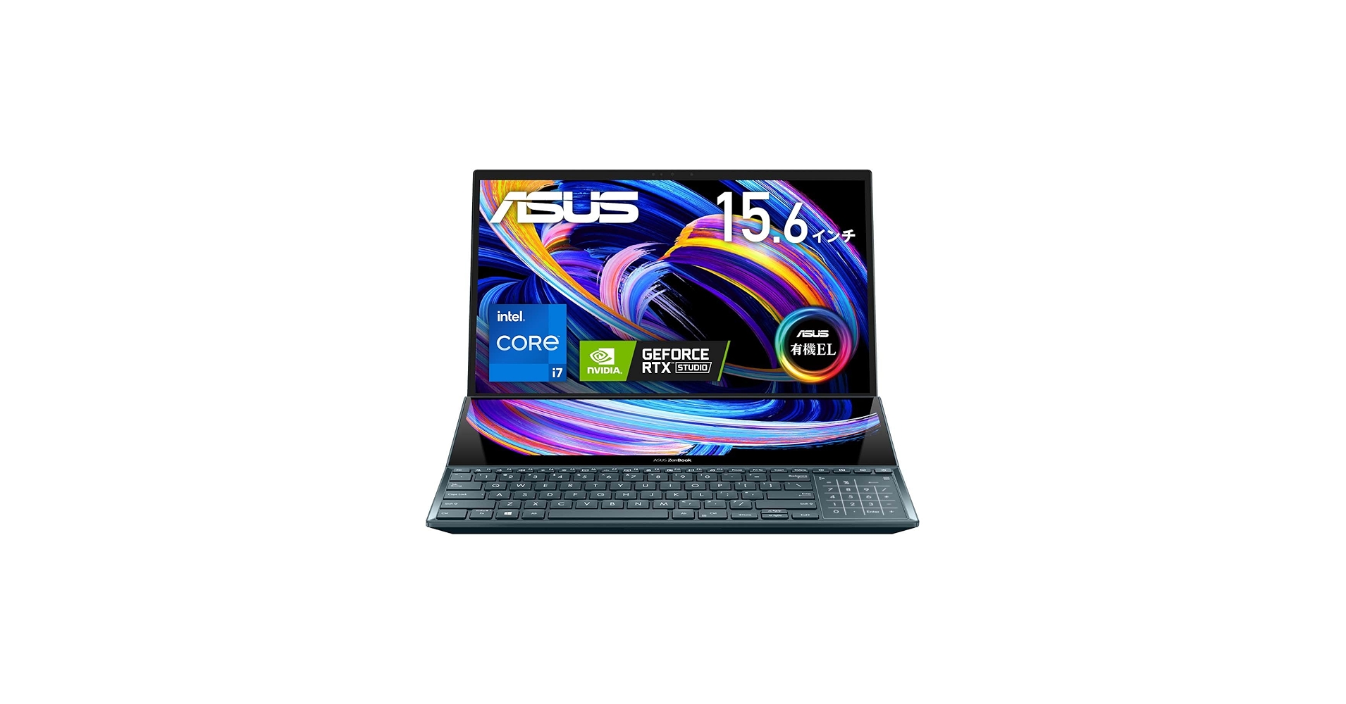 Amazon.co.jp: 【整備済み品】 ASUS ダブルモニター ノート PC