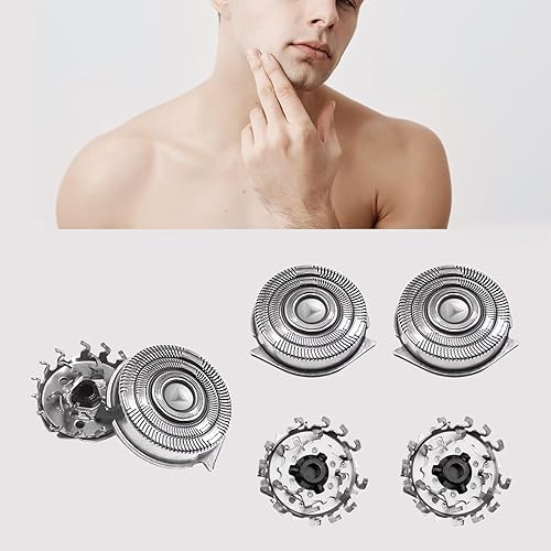 Miniatura 3 de HQ9 - Cabezales de repuesto compatibles con Philips Norelco de afeitadoras eléctricas de repuesto HQ9 Speed XL Series HQ9080 HQ9070 HQ82408260