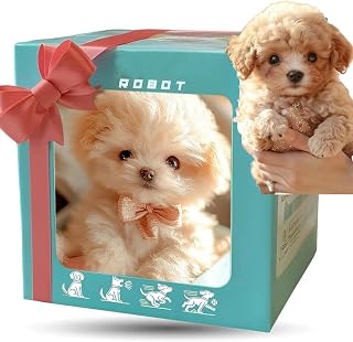 2026 Upgrade Robot Puppy - Ai Robot Dog, My Realistic 𝐑obots Puppy, 𝐑obot Dog That Acts Like a Real 𝐃og, That Acts Like a Real Puppys Barking, Walking (A#)