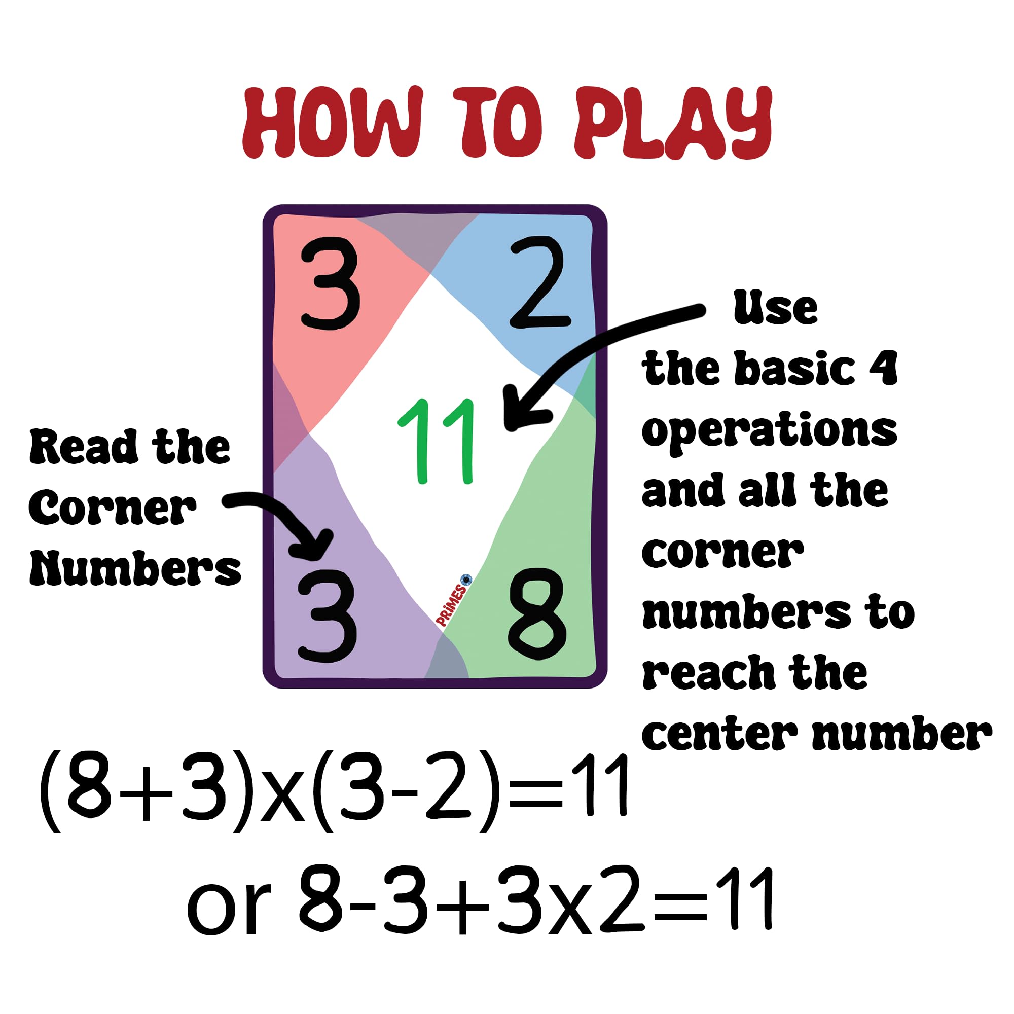 PRIMES – Fun Game | 1st Prize @ Museum of Math | Made by Teenagers | Build Mental Math | Social Impact | Ages 10-127