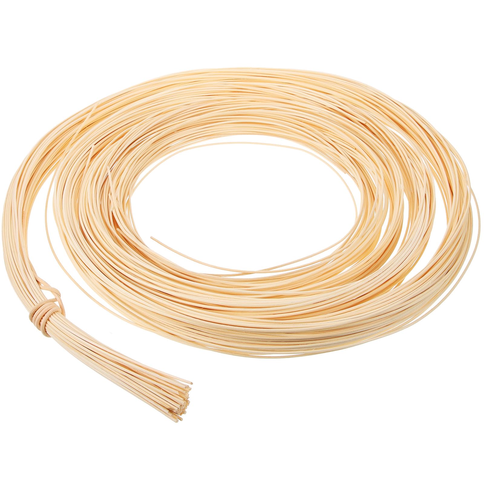 SOLUSTRE Rotolo per Intreccio Fai da Te di Materiale in Rattan Naturale Uso Versatile Adatto per Riparazione di Sedie e Cesti per Restauro Mobili e Artigianato