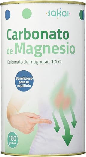 Sakai Laboratorios Carbonato de Magnesio en Polvo Sin sabor - 160 gr