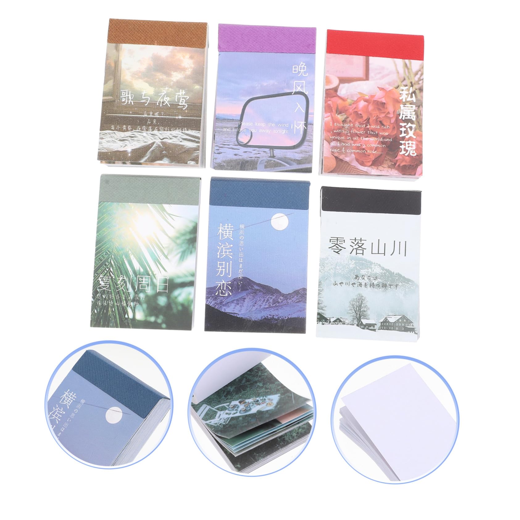 STOBOK 18sets Adesivi Decorativi Per Scrapbook e Diario Stickers Fai Da Te Per Decorare Biglietti Album e Taccuini Facili Da Applicare Design Eleganti Per Esperienza Unica
