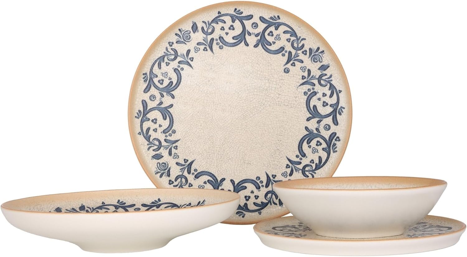 Dinnerware Set - Viento - 24 pieces - 6 Persons - Porcelain