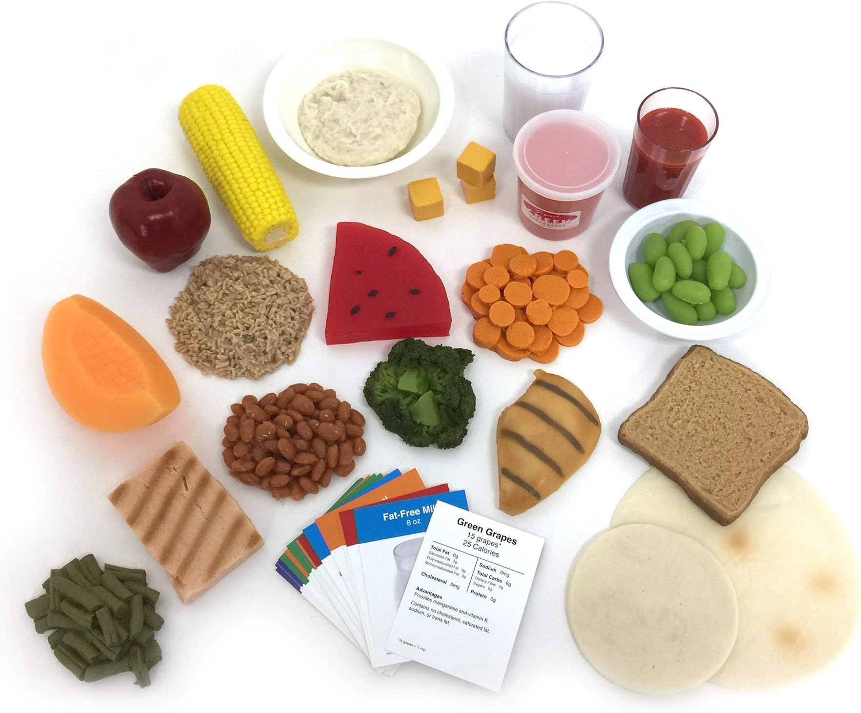 MyPlate Starter Faux Food Package (20)