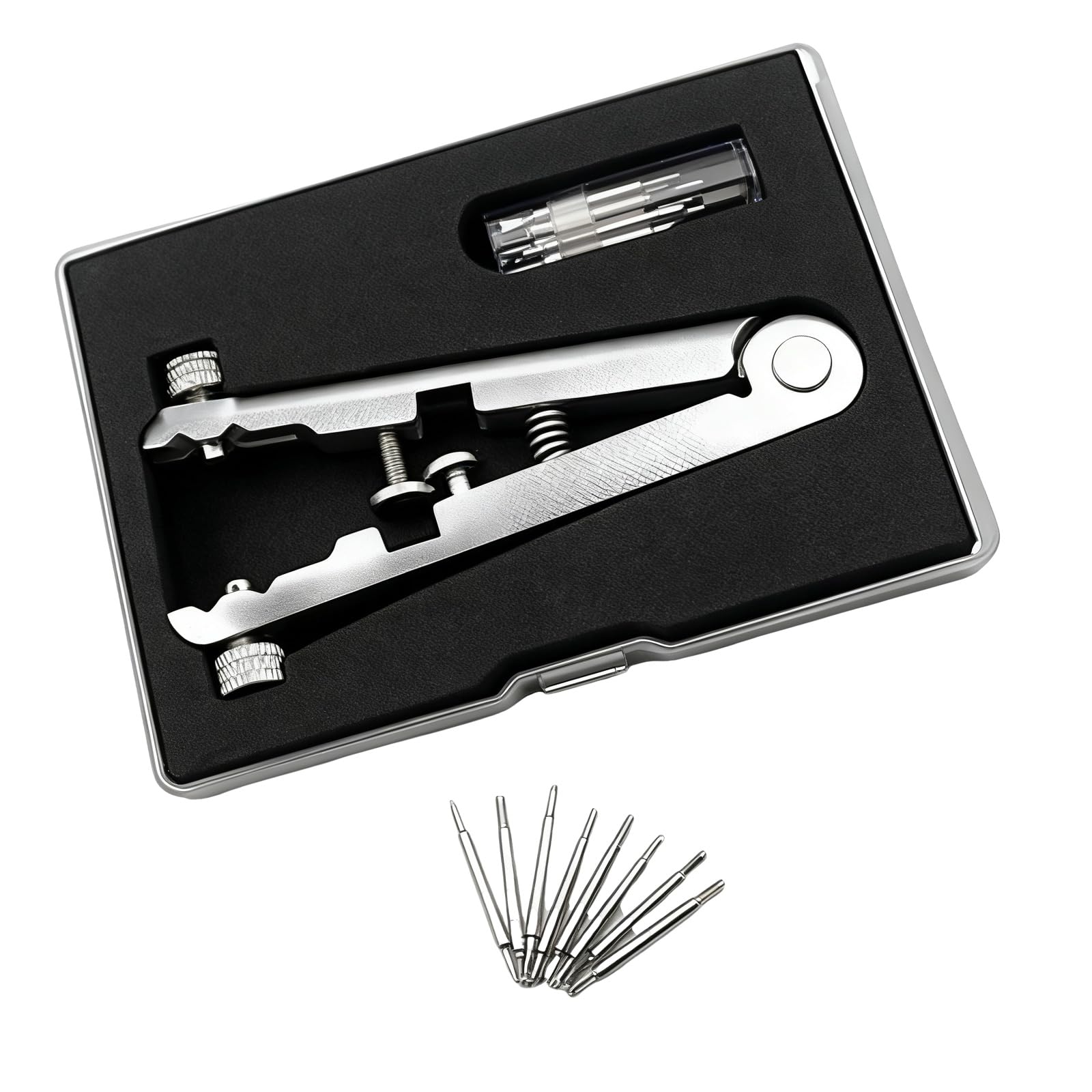 Aluminum Watch Spring Part Removal Tool Ergonomic Band Remover Plier for Watches Repair and Replacement Remover Tool