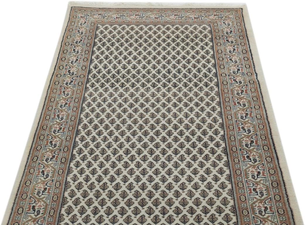 Top-Angebot: Indo Mir 83 x 348 cm Hand-knotted Oriental Rug Runner Rug Wool India | Handgeknüpfter Orientteppich | Wien Österreich