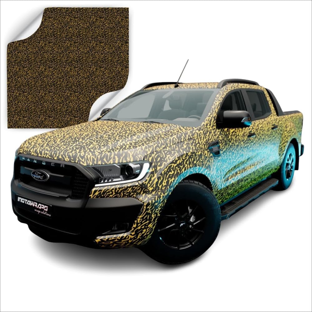 3M Printed Animal Skin Patterns | LT Vinyl Film Car Wrap Series | LT5500-G-54-3M | (Gloss Finish) (53in x 60ft (265 Sq/ft)) w/Free Instawraps Pro-Wrapping Glove