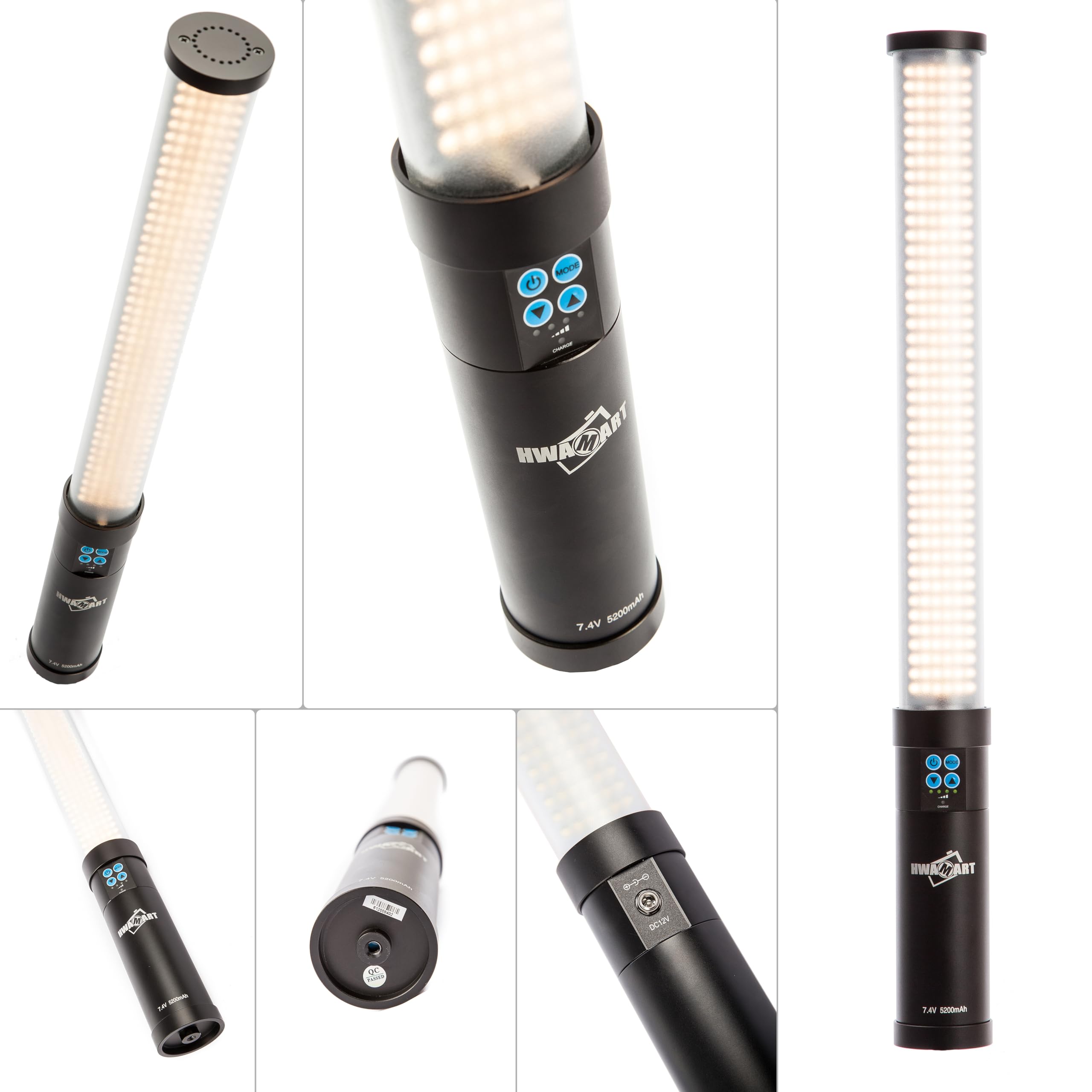 516AS Handheld Rod Mutil-Color 516 pcs Photo Vidéo Remplir Ampoules LED Light Studio