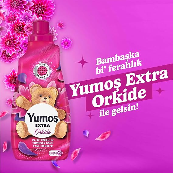 Yumoş Extra Konsantre Çamaşır Orkide 1440 ml