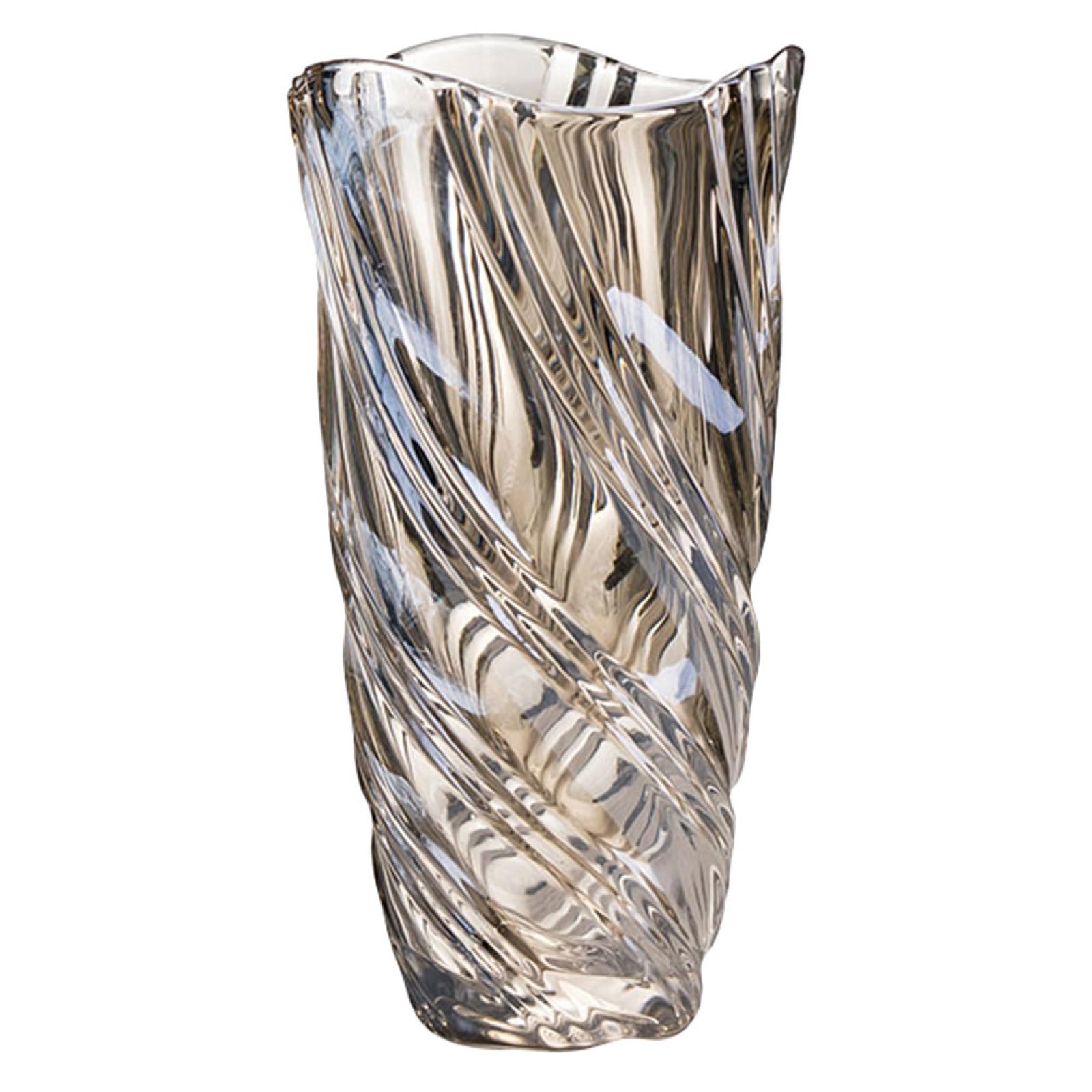 Vase en verre marron Abaodam pour une décoration de salon luxueuse et moderne