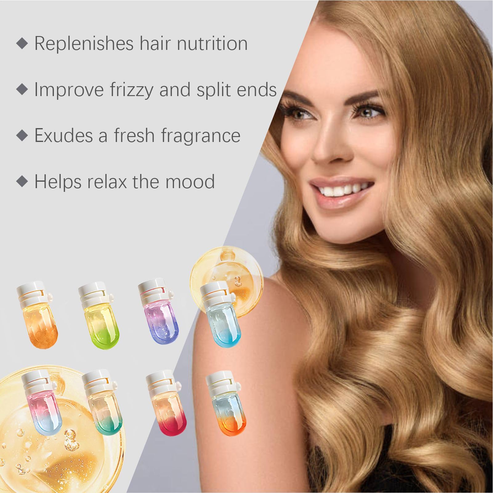 Surnatural Spray – leichtes Anti-Frizz-Spray für Hair Hair Shine | glattes Finish gegen Frizz | Schutz gegen für seidiges und glänzendes Haar und die tägliche Abwehr