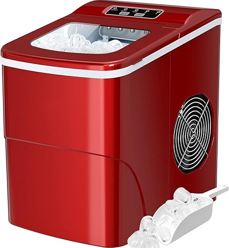 Vista 15 de Máquina de hielo Nugget para encimera, Silonn máquina de hielo de pellets masticables con función de autolimpieza, 33 libras/24H máquinas de hielo