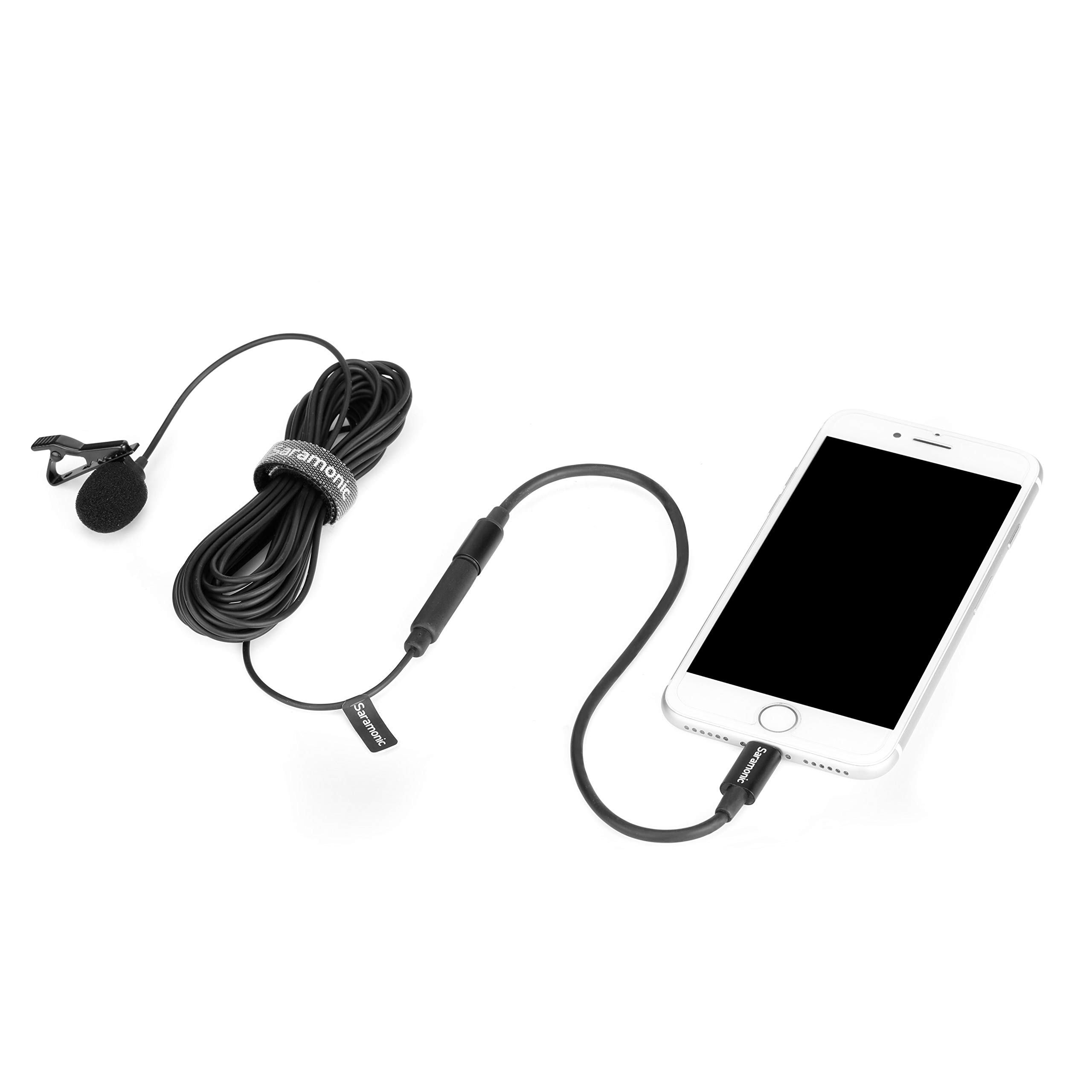 Saramonic LavMicro U1B tie mic Lightning