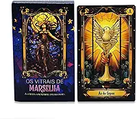 Flash, Tarô Os Vitrais de Marselha 78 Cartas com Manual