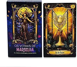 Flash, Tarô Os Vitrais de Marselha 78 Cartas com Manual