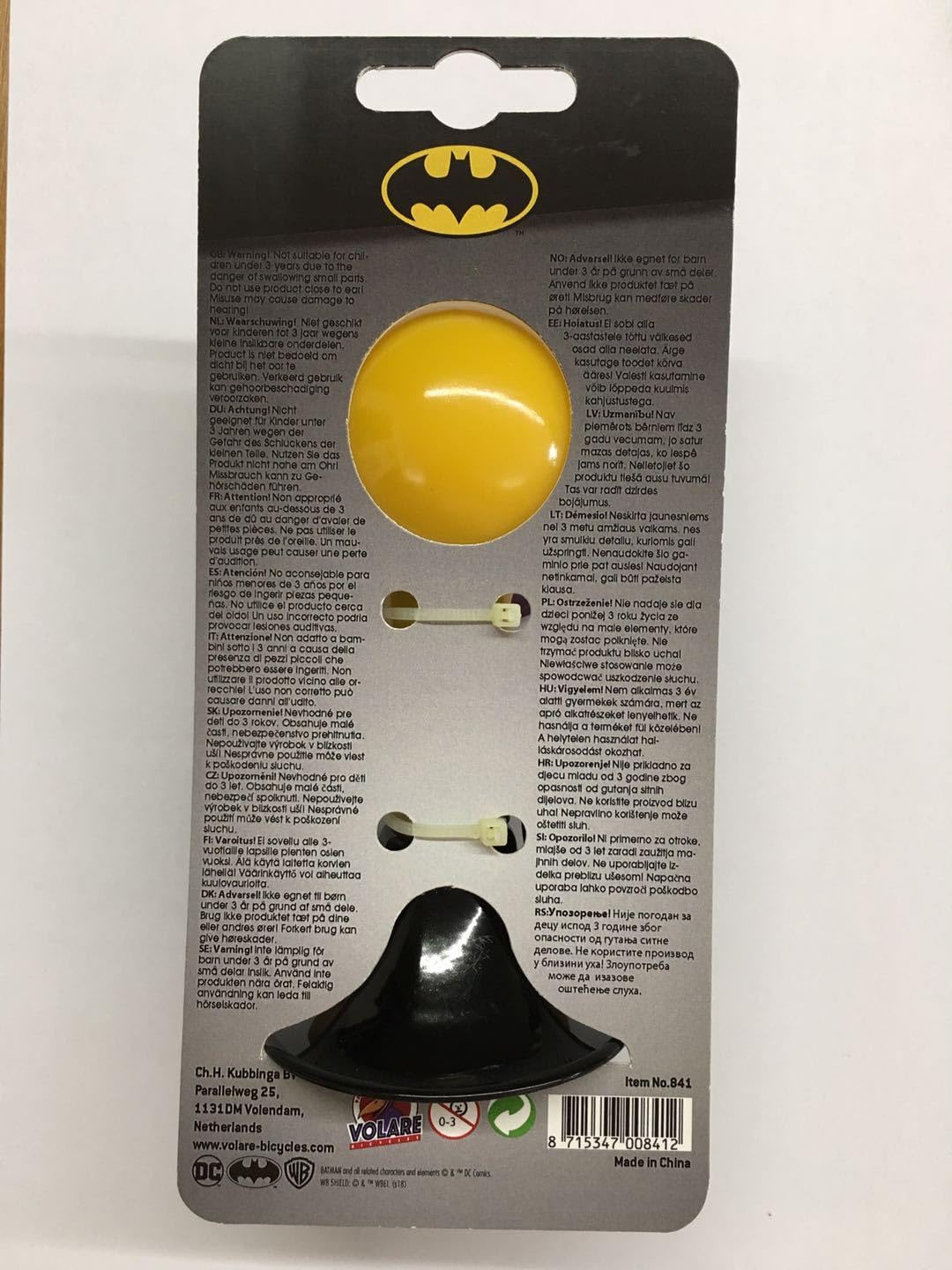 TROMBETTA BICI BATMAN