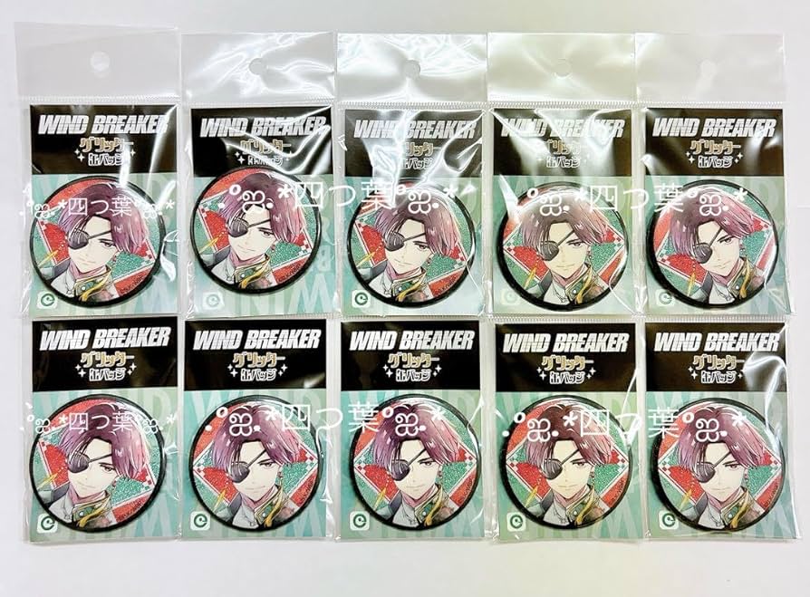 WIND BREAKER ウィンブレ展 蘇枋隼飛 缶バッジ 原作 原画 10点 WIND BREAKER ウィンブレ展 蘇枋隼飛 缶バッジ 原作 原画 10点