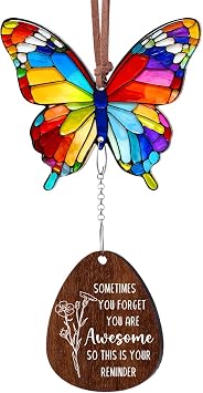 Birthday Gifts for Women, Uplifting Encouragement Appreciation Inspirational Gifts for Women, Friend, Coworker, Sister, Mom, Teacher, Daughter - You are Awesome Gift Hanging Ornament