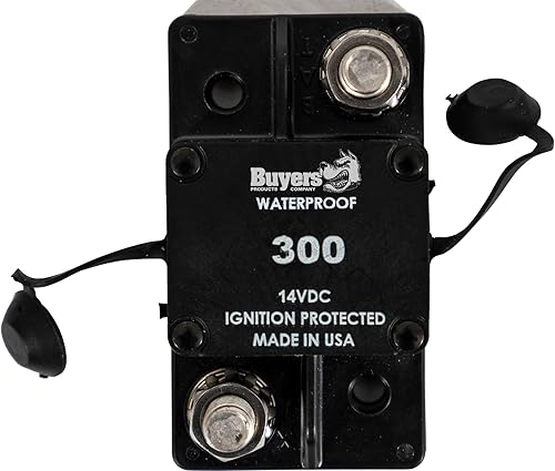 Miniatura 2 de Buyers Products CB300 Disyuntor de marco grande de 300 amperios con reinicio automático, circuitos de accesorios de protección, equipo eléctrico